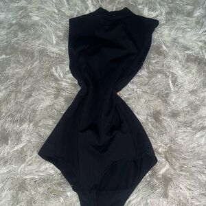 Two Black Bodysuits